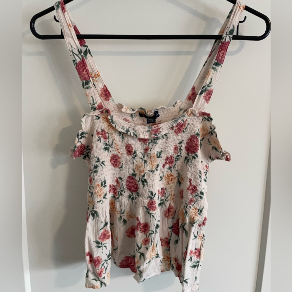 Medium American Eagle Floral Tank Top